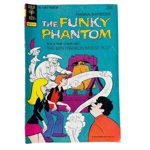Gold Key The Funky Phantom Comic #8 Dec 1973 Vintage Edition Hanna Barberas